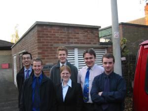 Group shot, e2v Technologies, Lincoln (#2)